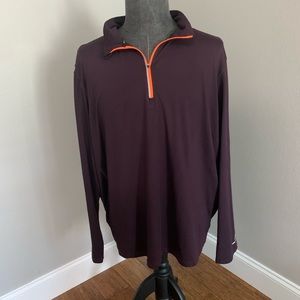 ✨Price drop✨Russell Athletic Eggplant/Orange Shirt